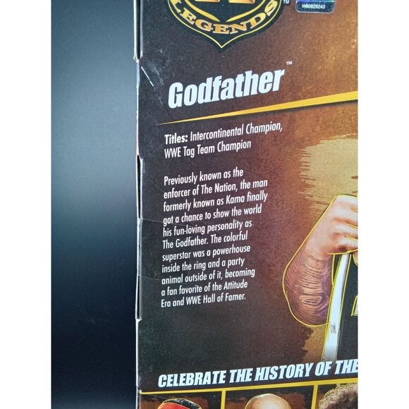 WWE Elite Legends Series 26 Godfather Action Figure By Mattel - Picture 6 of 6